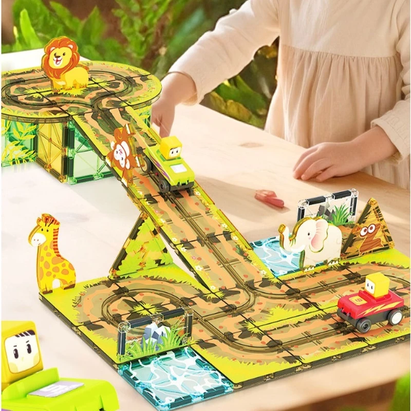 Magnetic Building Blocks Set w - Building Blocks recension och pris