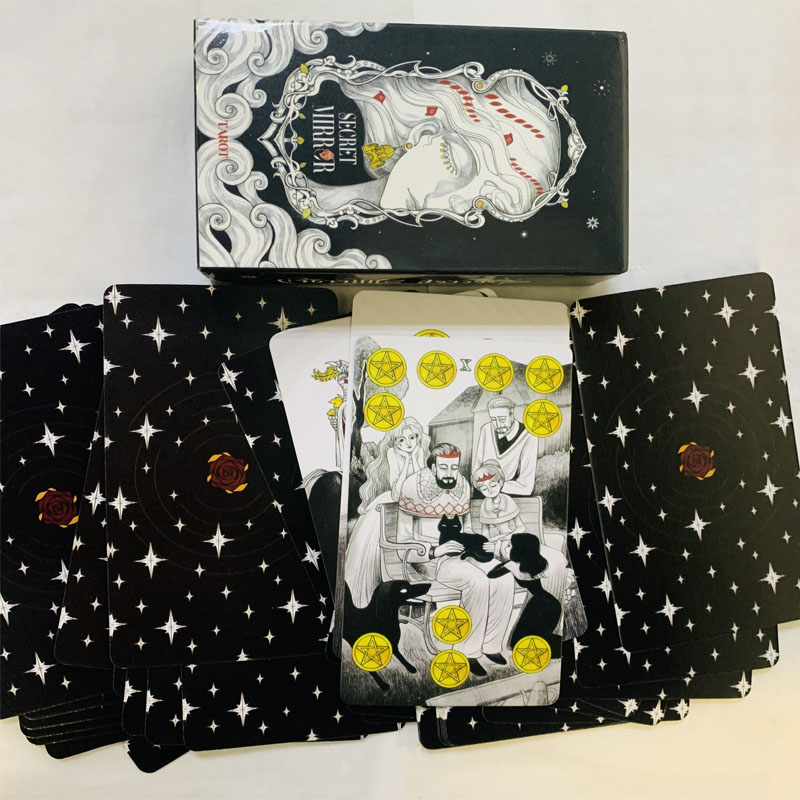 Secret Mirror Tarot cards 80 d - Tarot Cards Deck With Guidebook recension och pris