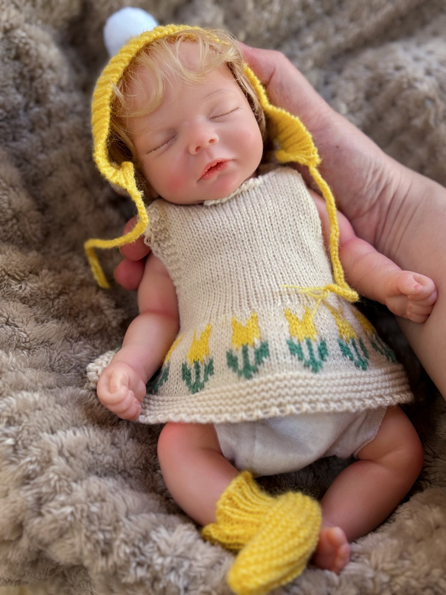 1 PC 10inch Open Mouth Reborn  - Reborn Baby Doll Silicone Realistic recension och pris