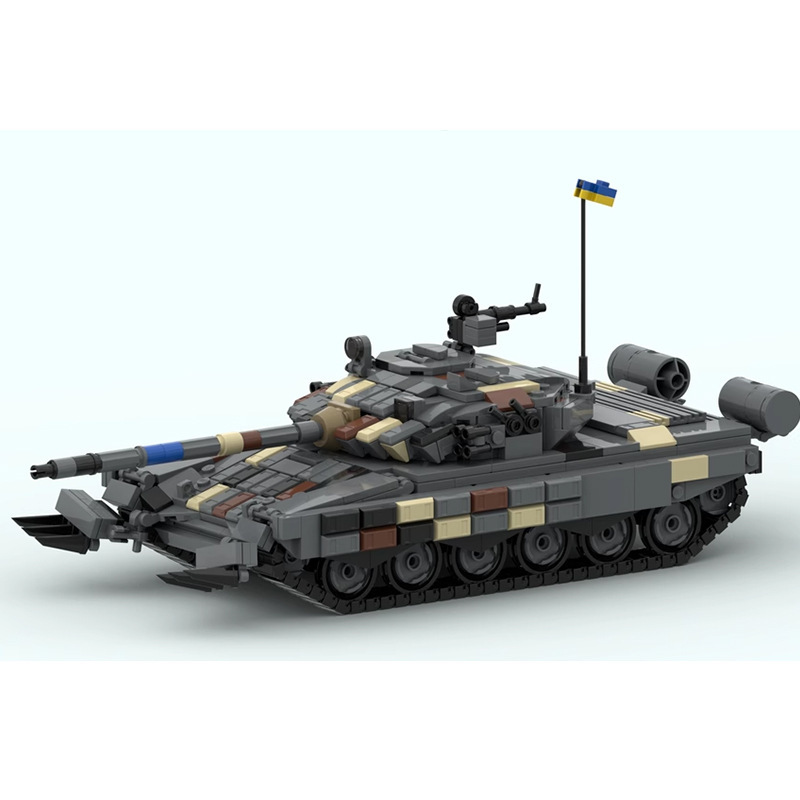 T-72AV Main Battle Tank Blocks - Lego Compatible Military Tank recension och pris