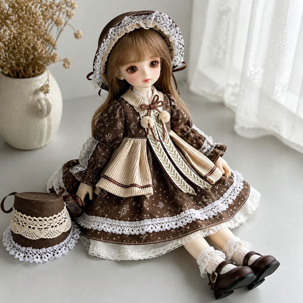 30cm Fit Doll Clothes Set Loli - Bjd Doll 1 6 Full Set With Clothes recension och pris