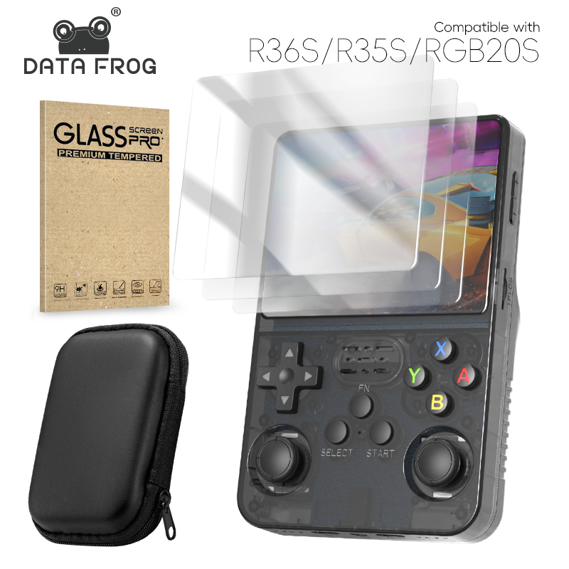 DATA FROG R36S Screen Protecto - Retro Handheld Game Console R36S recension och pris