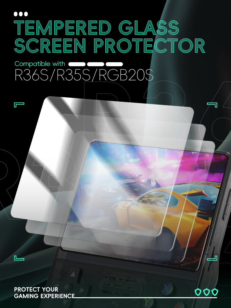 DATA FROG R36S Screen Protecto - Retro Handheld Game Console R36S recension och pris