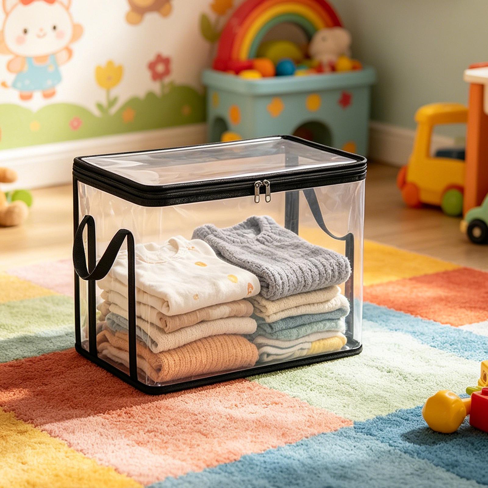 Toy Storage Bag Transparent Or - Dolls recension och pris