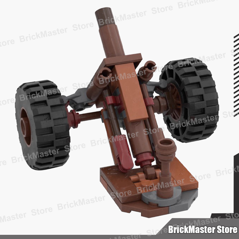 MOC Military War Scene Gas Tan - Lego Compatible Military Tank recension och pris