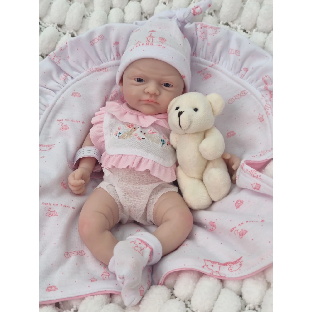 12 Inch Soft Silicone Reborn   - Reborn Baby Doll Silicone Realistic recension och pris
