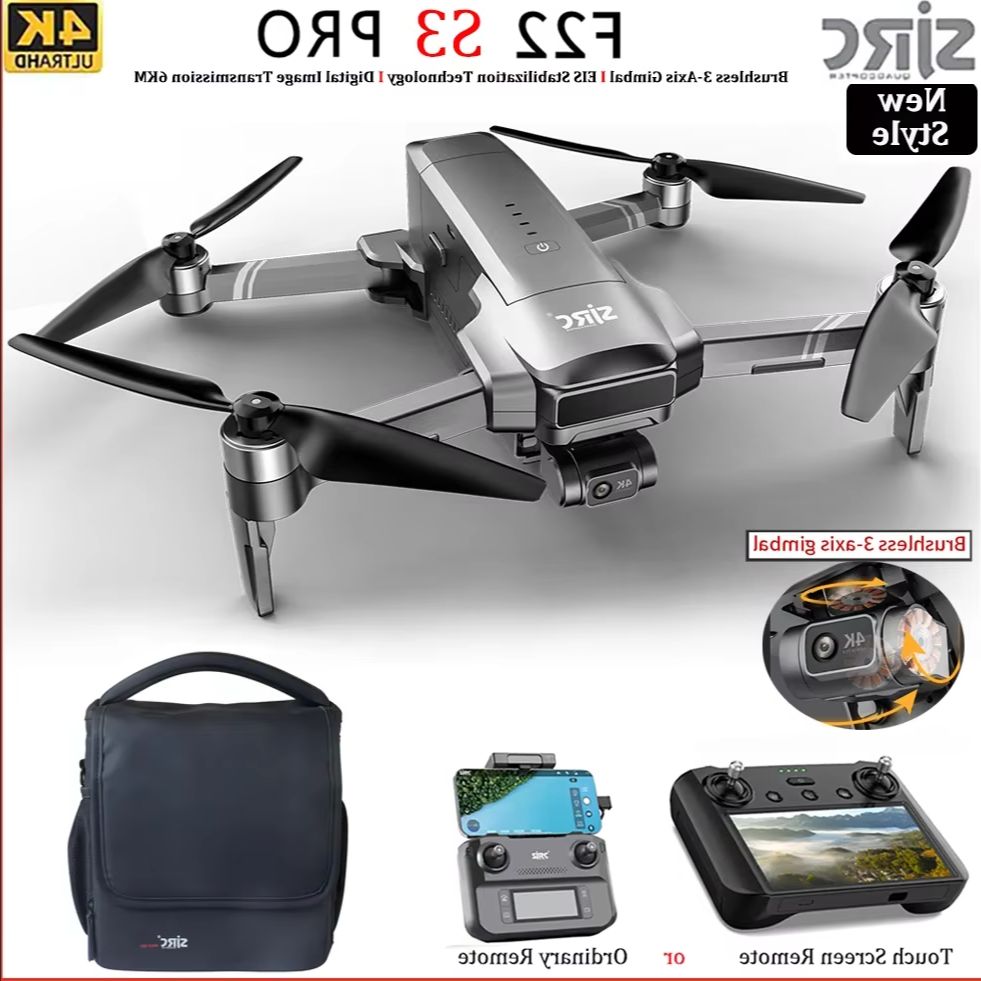 SJRC F22 S3 pro Foldable RC Qu - Fpv Brushless Rc Drone 4K recension och pris