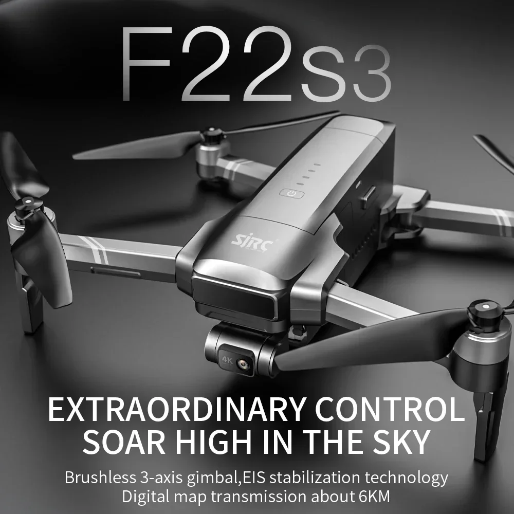 SJRC F22 S3 pro Foldable RC Qu - Fpv Brushless Rc Drone 4K recension och pris