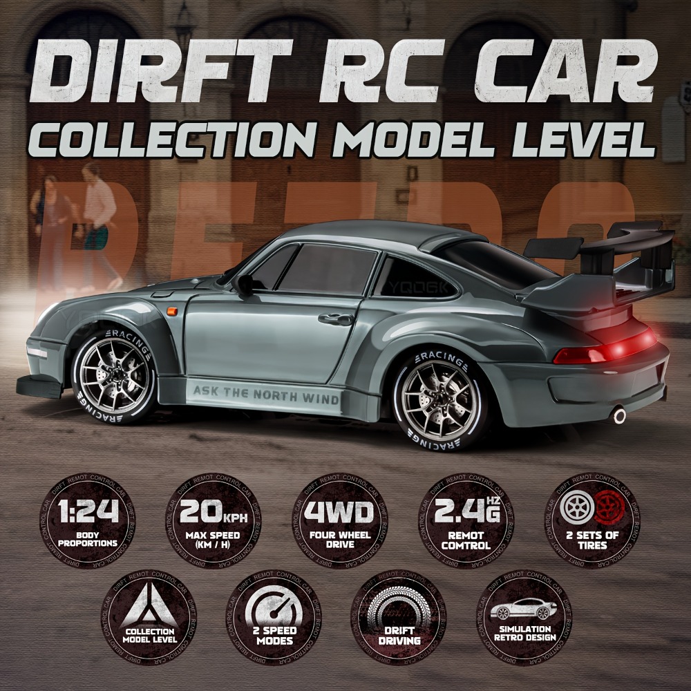 2.4G Remote Control RC Drift R - Rc Drift Car 1 24 Scale 4Wd recension och pris