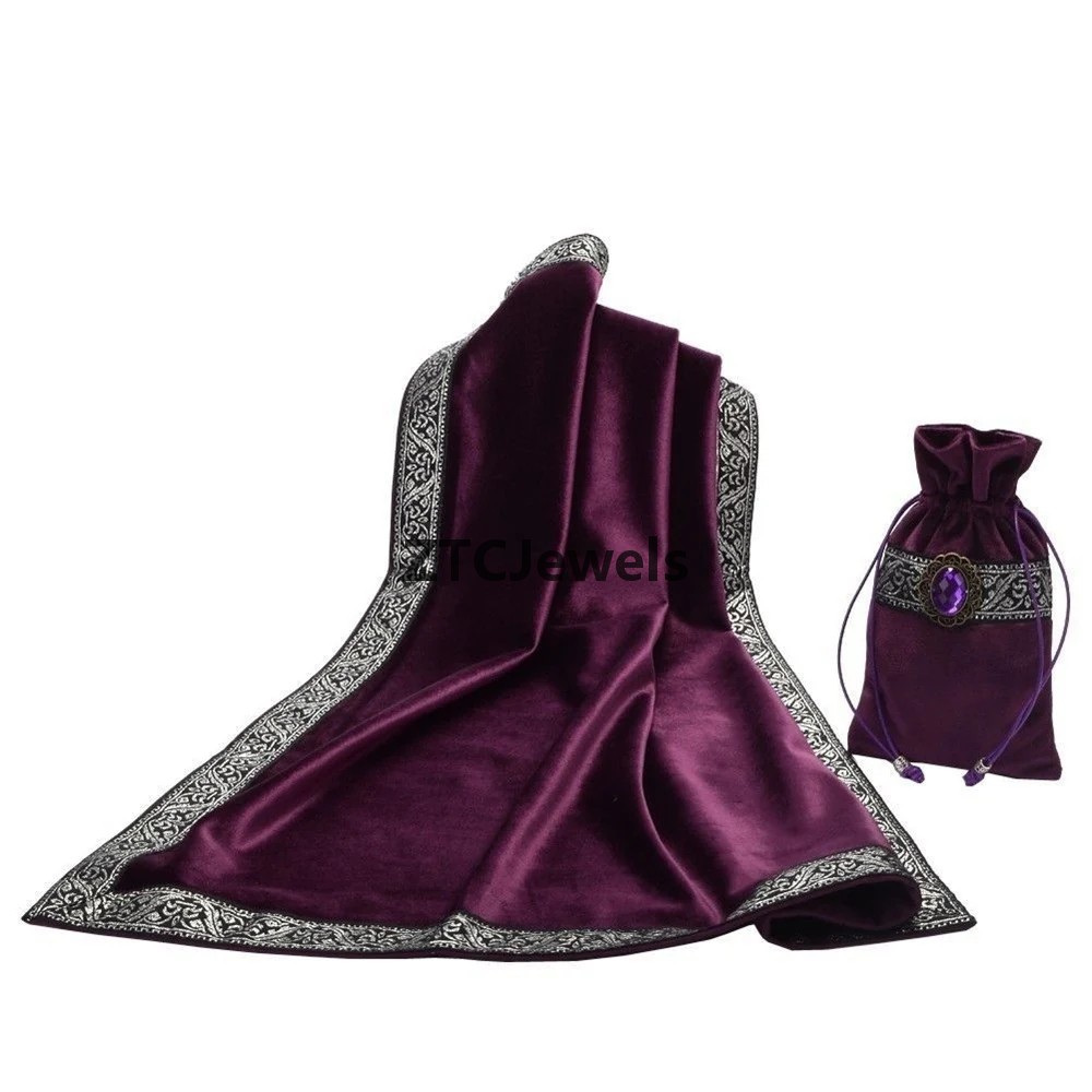 Velvet Tarot Tablecloth with B - Board Games recension och pris