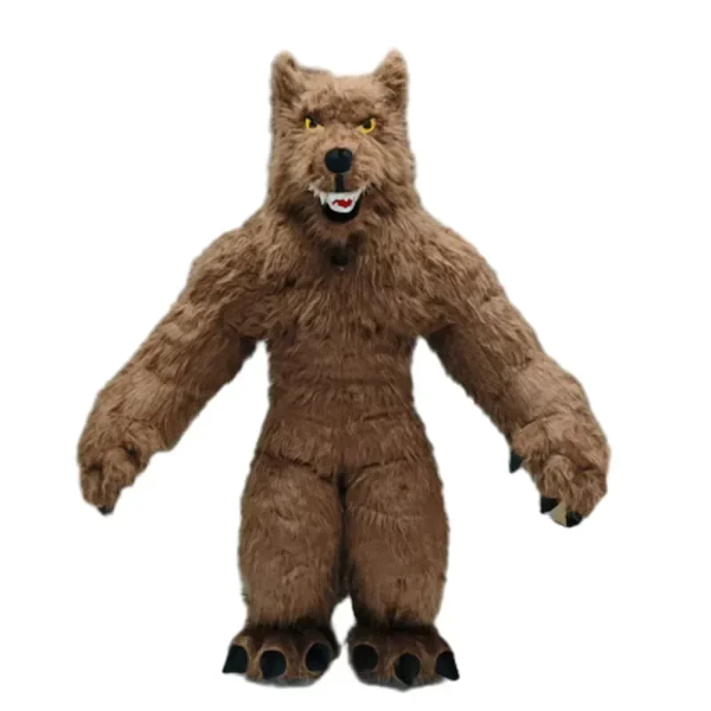 Giant Inflatable Grey Wolf Mas - Dolls recension och pris