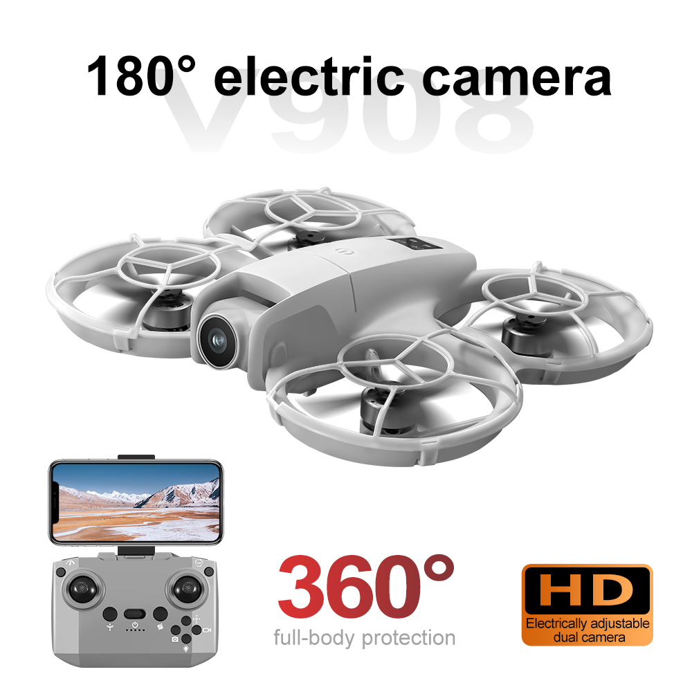 Original V908 Foldable GPS Dro - Fpv Brushless Rc Drone 4K recension och pris