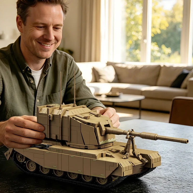 2080pcs British FV4005 Heavy A - Lego Compatible Military Tank recension och pris