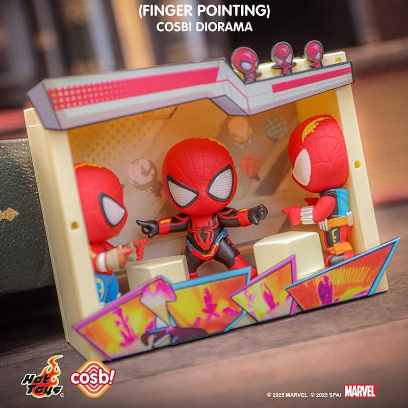 New Original Hottoys Spider Ma - Anime Action Figure Blind Box recension och pris