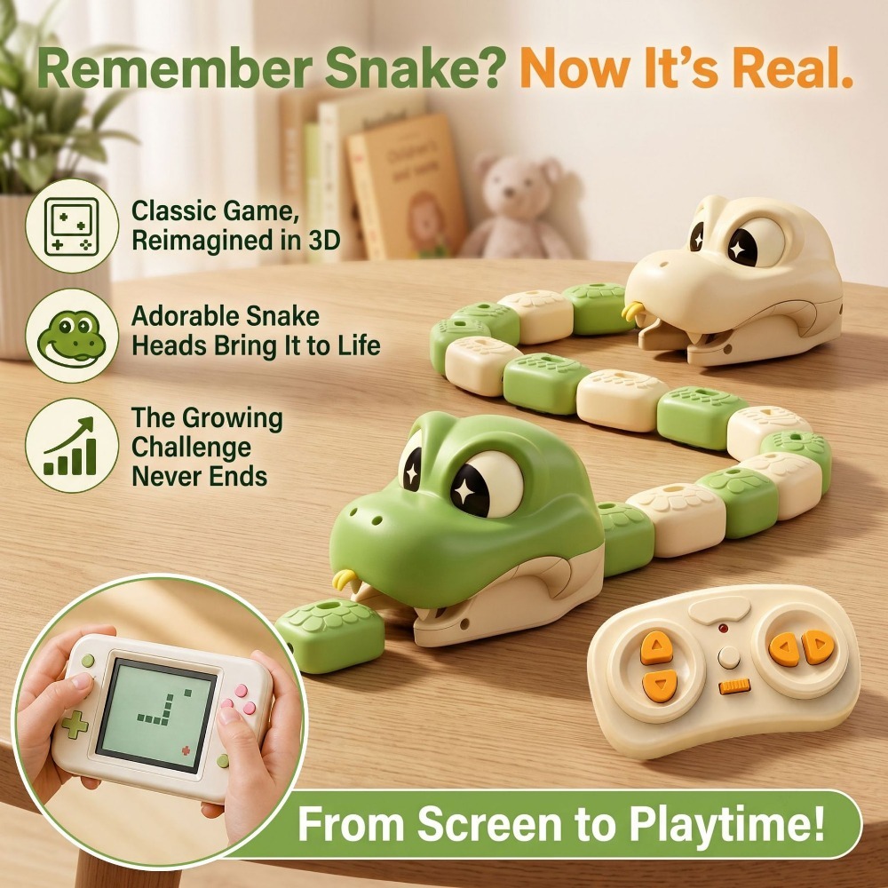 Remote Controlled Greedy Snake - Remote Control Toys recension och pris