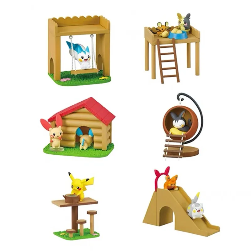Pokemon Miniature Forest Playg - Anime Action Figure Blind Box recension och pris