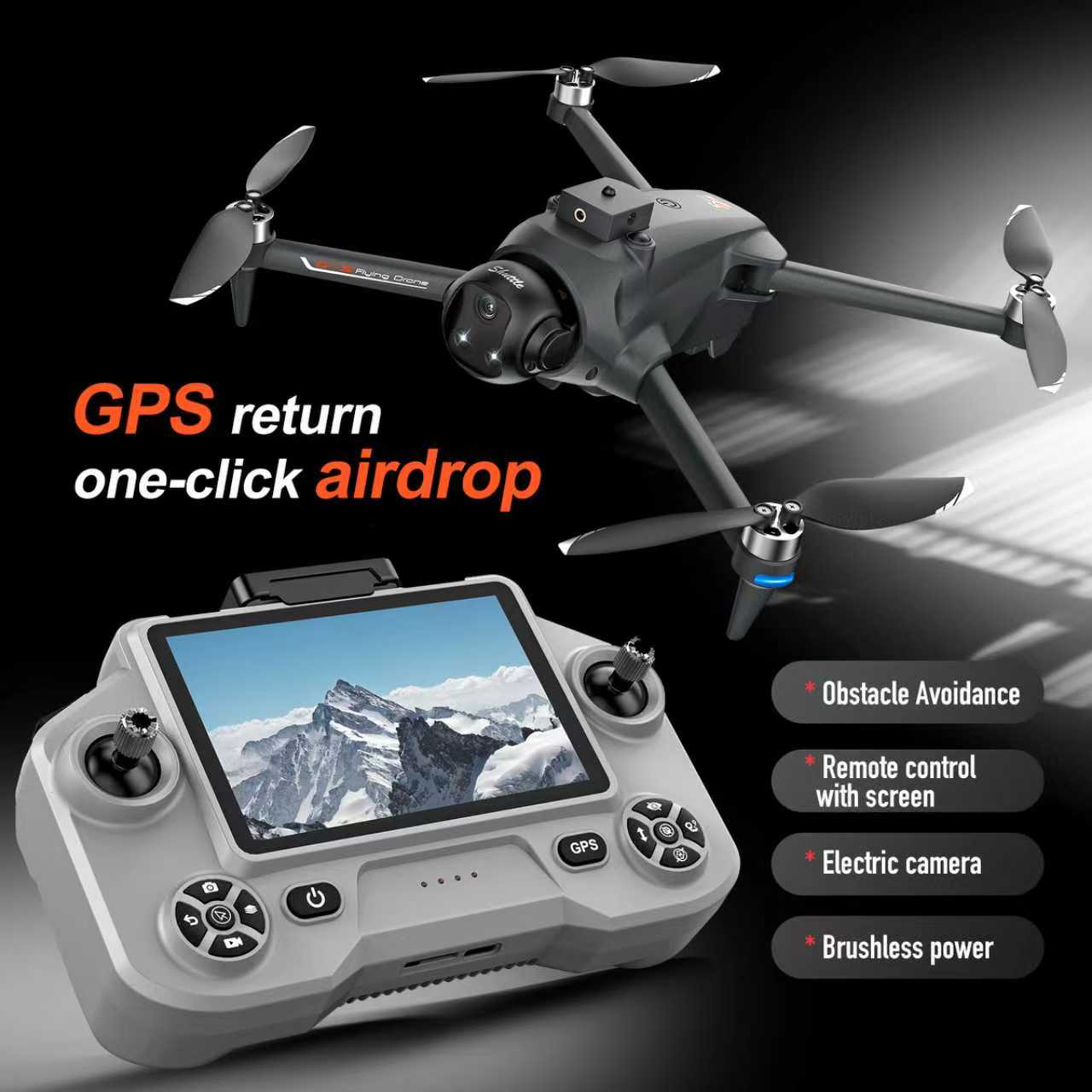 YL059 FPV GPS Quadcopter Drone - Fpv Brushless Rc Drone 4K recension och pris