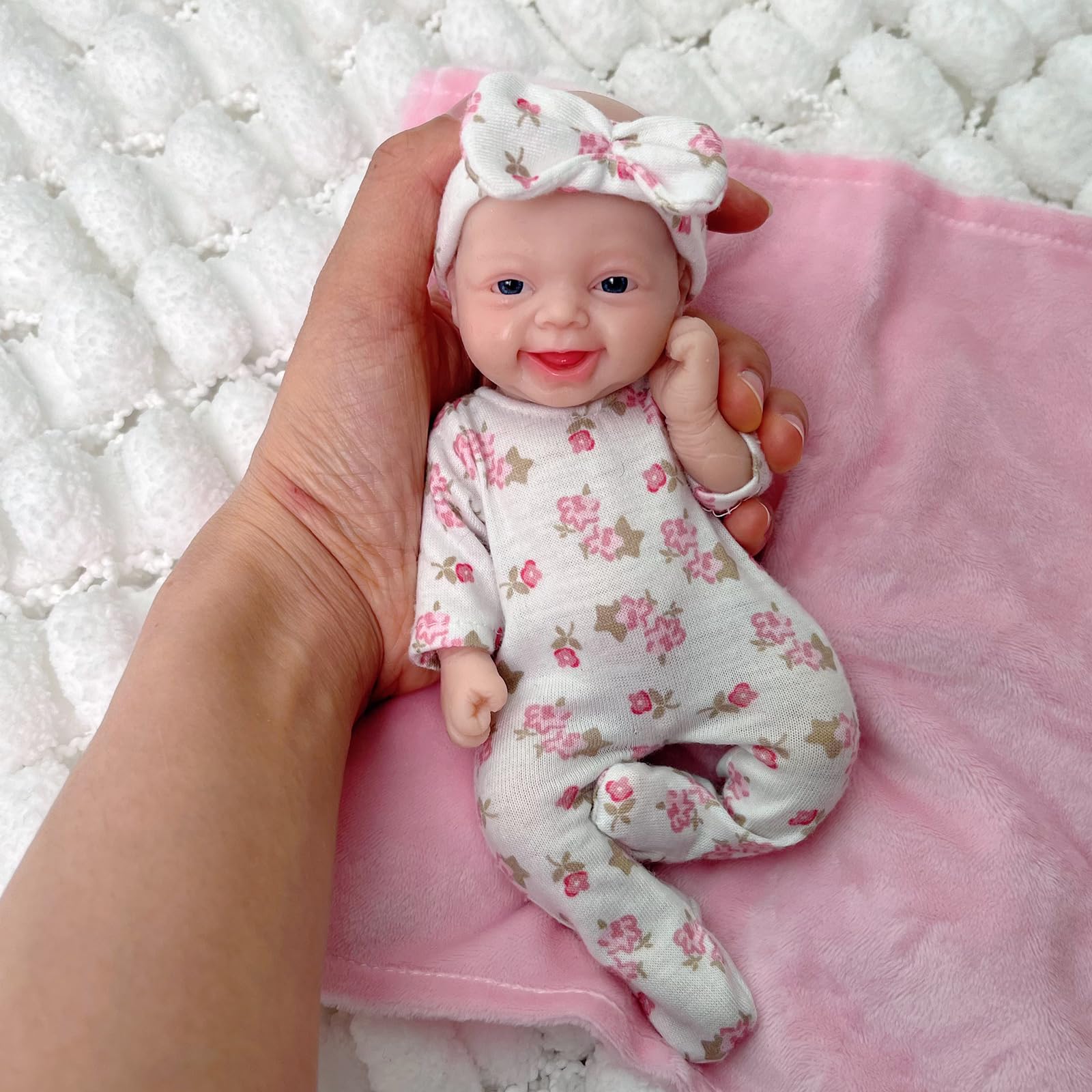 Blrags Reborn Baby Dolls 7 Inc - Reborn Baby Doll Silicone Realistic recension och pris