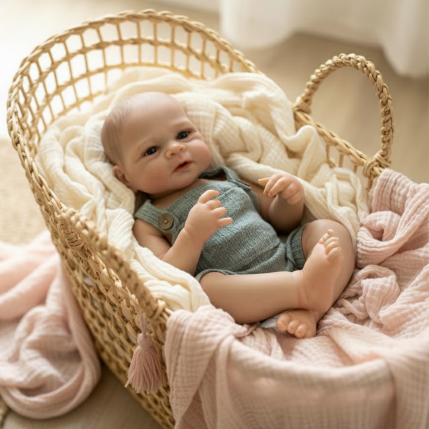 OtardDolls 19Inch Elijah Boy F - Reborn Baby Doll Silicone Realistic recension och pris